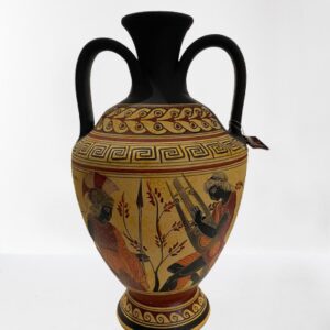 Griechische Keramik Vase 26 cm, Athina, Apollon