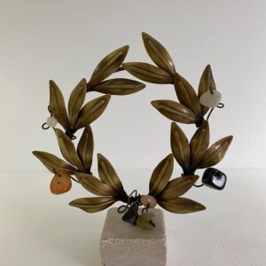 Dekoration Olivenzweig Hausgemacht 18 x 15 cm