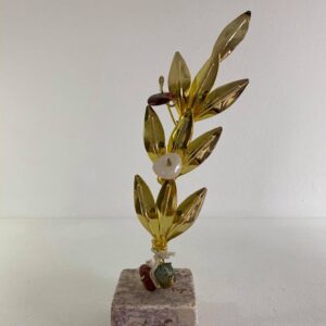 Dekoration Olivenzweig einzeln Hausgemacht 21 x 5 cm