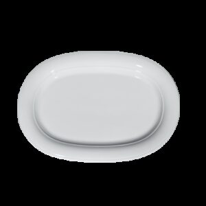 Platte Oval 25cm flach Carla