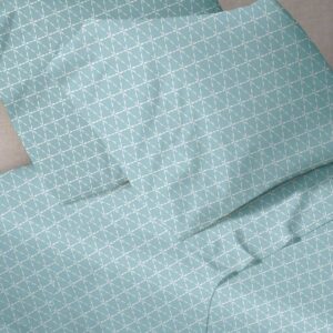 Spannbetttuch Menta Aqua