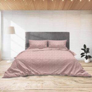 Spannbetttuch 100% Baumwolle Rose mit weißen Blumen