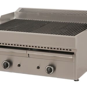 Gas Wasser Grill T20 mit Gusseisen 77 x 63 x 43 cm