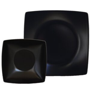 Teller 21x21 cm, flach Matt N702