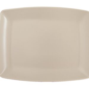 Platte 31x25 cm, Beige Matt B704