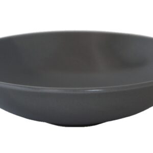 Teller 21 cm, tief Grau Matt G204