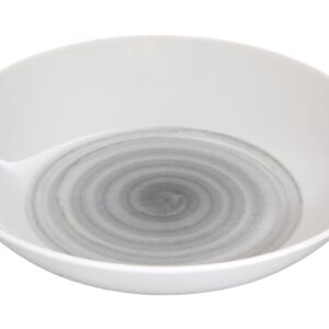 Teller 20,5 cm, tief Grau 1281/BATH GKRI